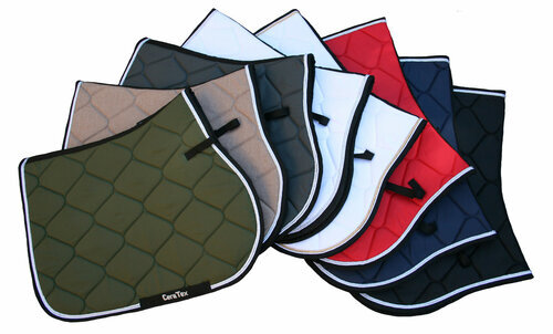 Therapeutische anatoische Spring-Schabracke mit Kordel türkis - nur solange Vorrat reicht