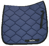 therapeutische Dressur-Schabracke - anatomisch - ohne Kordel jjeans - nur solange Vorrat reicht