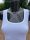 Infrarot-Funktions-Shirt ohne Ärmel / Tanktop - weiß - Gr. M