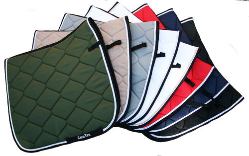 therapeutische Dressur-Schabracke - anatomisch - mit Kordel NEU:  BRONZE meliert - ab sofort