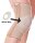 Infrarot-Knieschoner mit Silikonring - Restposten 20% M (35-38 cm)