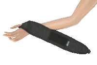 Infrarot-Handgelenkbandage mit Daumenschlaufe - beige - nur solange Vorrat reicht