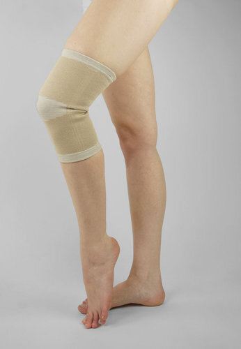 Infrarot-Knieschoner elastisch einfach - Arthrose Schmerzen Entzündung - Gr. L