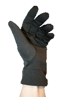 Infrarot-Stoff-Handschuhe - dünn, winddicht, sehr elastisch - geschlossen