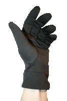 Infrarot-Stoff-Handschuhe - dünn, winddicht, sehr elastisch - geschlossen