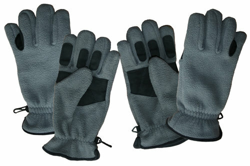Infrarot-Fleece-Handschuhe  - wasserabweisend, atmungsaktiv - Gr. XL