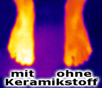 Therapeutische Infrarot-Socken schwarz - CeraTex