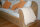 Infrarot-Fleece-Kuscheldecke / Sofadecke 120x150cm beige