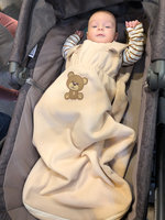 Ganzjahres-Infrarot-Baby-Schlafsack - temperautrausgleichen - groß bis 105 cm