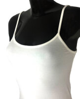 Infrarot--Funktions-Sommertop / Trägershirt - naturweiß