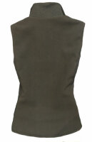 Infrarot-Fleece-Weste - stark wasserabweisend, atmungsaktiv - grau  Gr. M