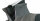 Infrarot-Fleece-Weste - stark wasserabweisend, atmungsaktiv - grau  Gr. XL
