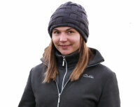 Infrarot-Fleece-JACKE - stark wasserabweisend, atmungsaktiv - grau Gr. L