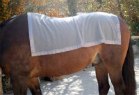 Infrarot-Fleece-Rückenwärmer für Pferde 100x120 cm