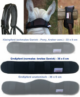 Infrarot-Genickschoner WB / Cob- normales bis breites Genick für Halfter Trense Kandarre