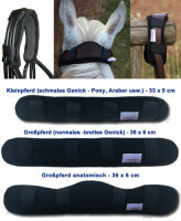 Infrarot-Genickschoner WB / Cob- normales bis breites Genick für Halfter Trense Kandarre