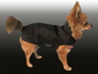 Mini-Regen-Winter-Hundemantel wasserdicht atmungsaktiv 20 - 27 cm