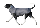 Infrarot-Ganzjahres-Hundemantel - Standard - 65 cm grau