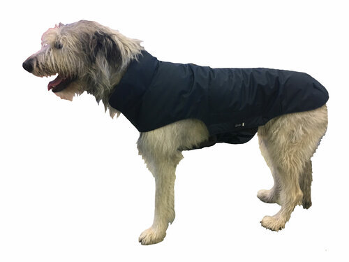 Gr. XL Rückenlänge 90 cm ohne Reflex - Infrarot-Ganzjahres-Hundemantel wasserdicht atmungsaktiv