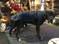 Infrarot-Ganzjahres-Hundemantel wasserdicht atmungsaktiv 90 cm