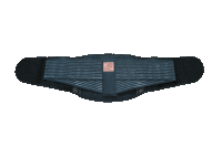 Infrarot-Rückenschoner starke Stütze frei einstellbar - schwarz