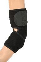 Infrarot-Ellbogenschoner aus Airprene mit Klett offen -...