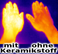 Infrarot-Handgelenkschoner mit Klettverschluß - Gr. S/M - schwarz