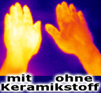 Infrarot-Handschoner Neopren mit elastischem Klettband