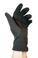 Stoffhandschuhe dünn, geschlossene Finger -...