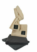 Fleece-Schal 160 x 23 cm grau