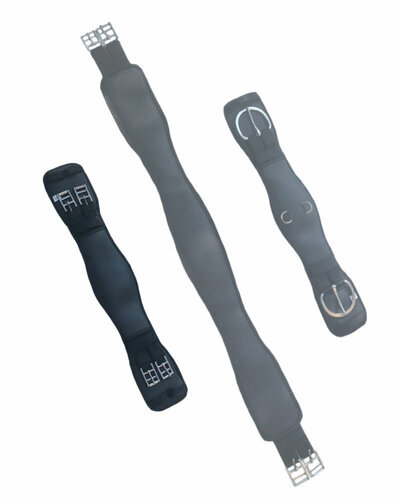 Infrarot Kurzgurt - mehr Schulterfreiheit - anatomisch, 3cm Elastik beidseitig - 70 cm